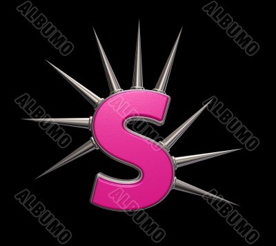prickles letter s