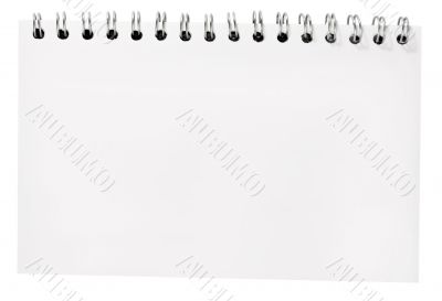 spiral note pad