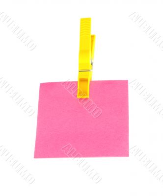 Blank note paper 