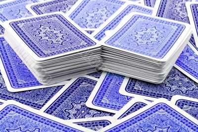 playing poker cards 
