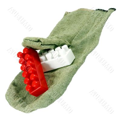 Construction child toy bricks