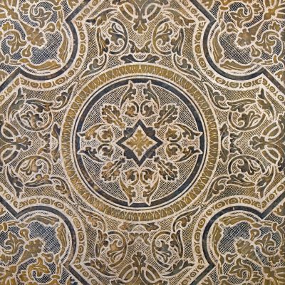 Ornamental old typical tiles 