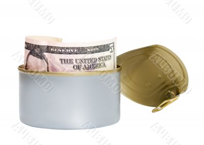 dollar tinned
