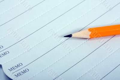 memo pencil