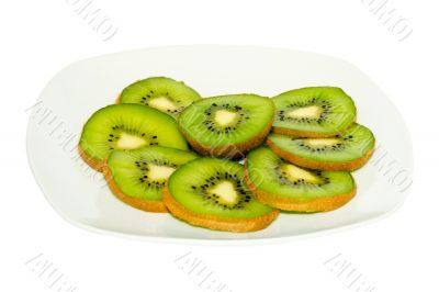 sliced kiwi fruit