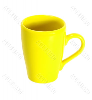 cup mug yellow