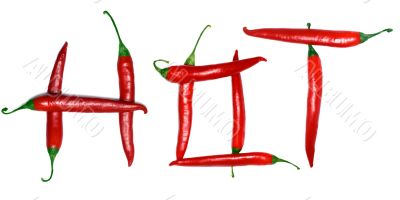 HOT chilli peppers 