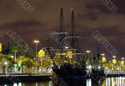 wooden ship