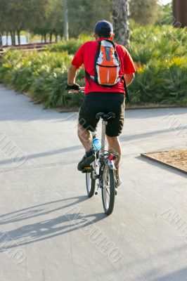 bicycle on park