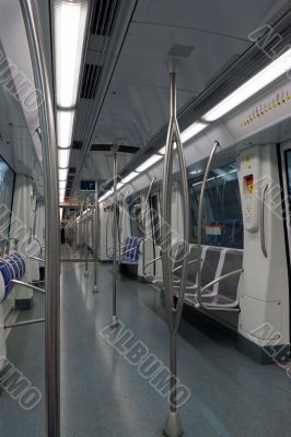 passengers metro train