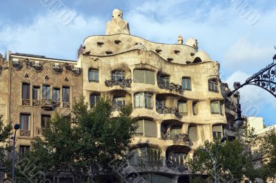 Casa Mila, Antonio Gaudi