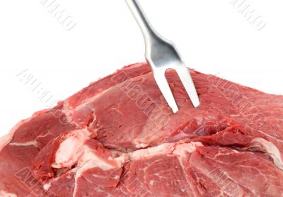 raw red meat