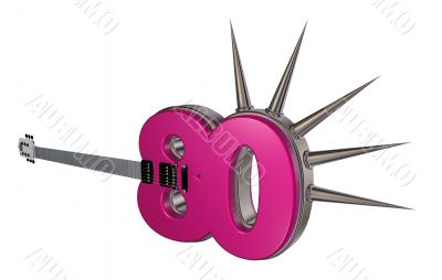 number eighty guitar