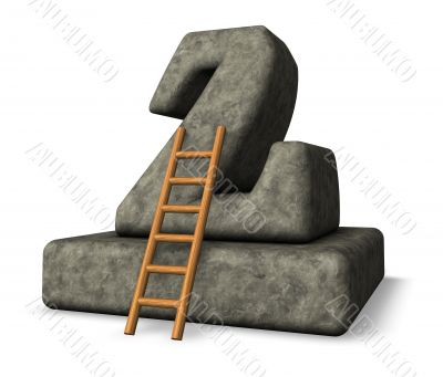stone letter z