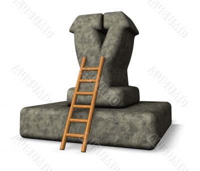 stone letter y