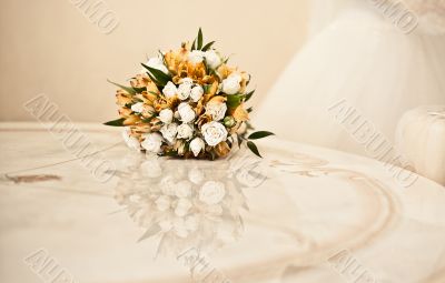 Bouquet on a table