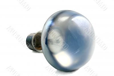 Electric bulb on a white background
