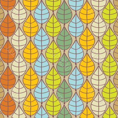 Cute floral seamless background