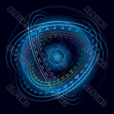 Fantasy Space Navigation Sphere