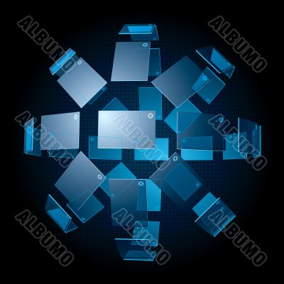 3D Spherical Template