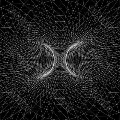 Torus wireframe symbol