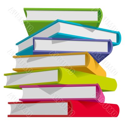 Books stack 