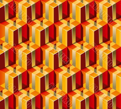 Warm colors Gift Boxes with gold ribbon