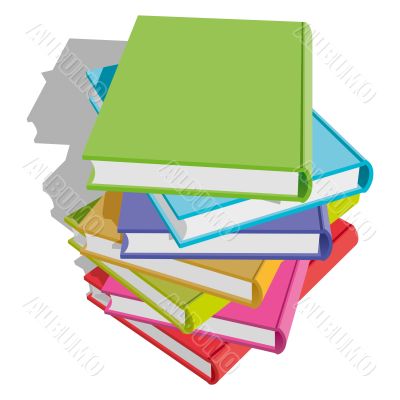 Books stack 