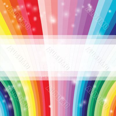 Abstract futuristic colored rainbow background