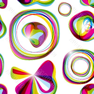 Floral seamless beautiful pattern