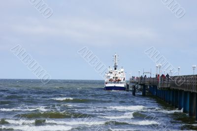 Sea bridge Binz