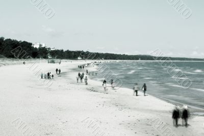 Baltic beach Binz