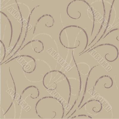 Cute vector background with decorative elements