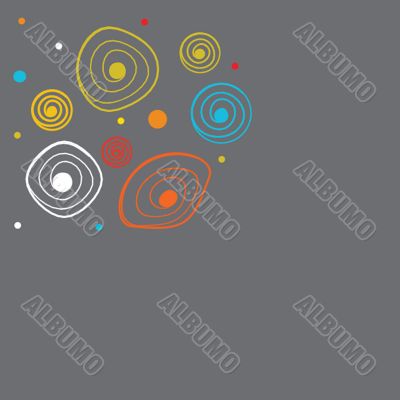 Neon lights  graphic design abstract background.