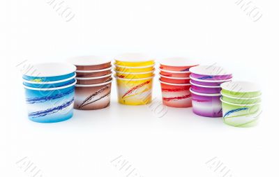 Ice cream paper cups