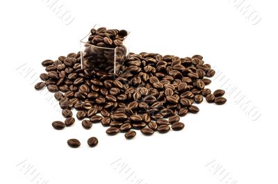 Chocolate coffee beans