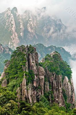 Huangshan peak