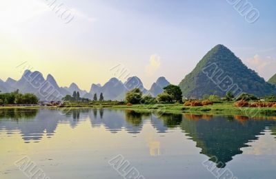 Li River in Yangshuo