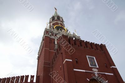 Spassky tower of the Moscow Kremlin