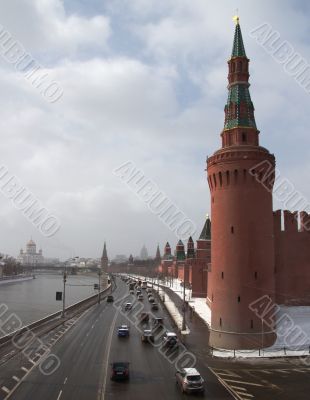 Walls of the Moscow Kremlin