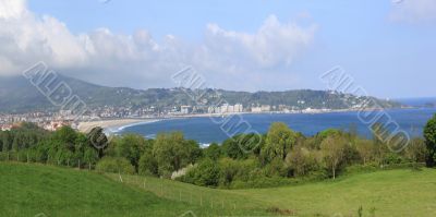 Landscape beach