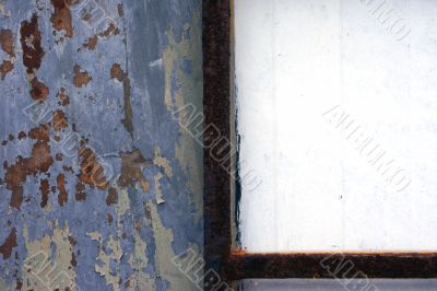 Rusted metal