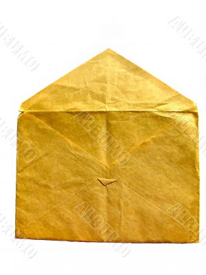 Retro grunge envelope