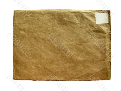 Retro grunge envelope