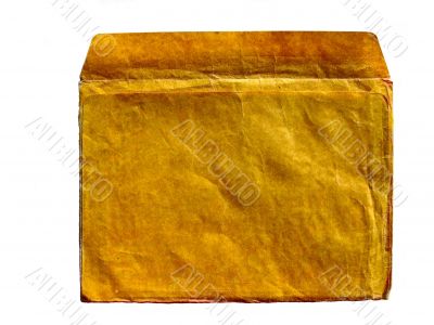 Retro grunge envelope