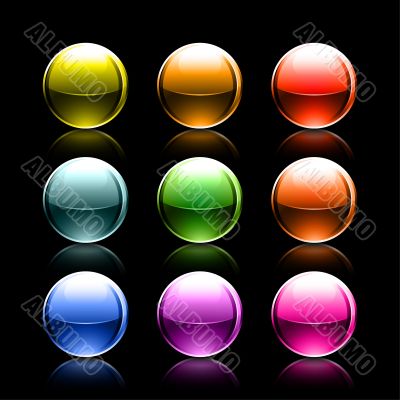 Multi-colored balls