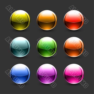 Multi-colored balls