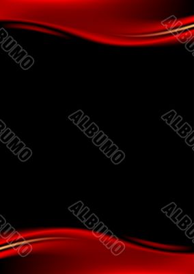 red and black background