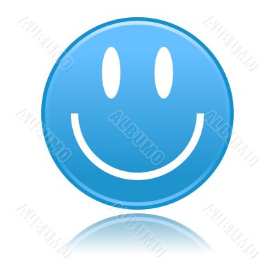 Blue smiley