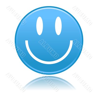 Blue smiley